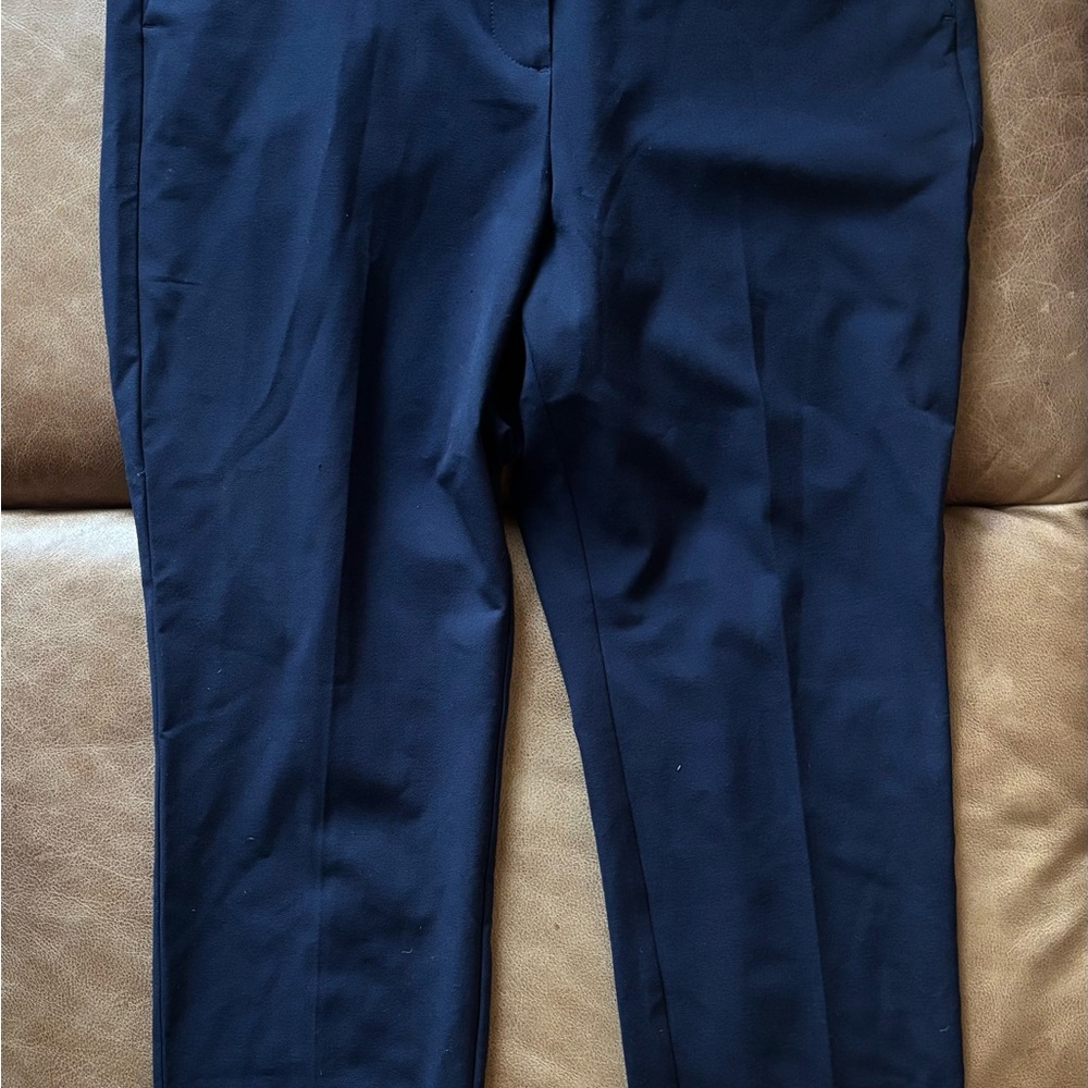 J. Crew Factory Navy Ruby Crop Pant, Size 14-NWT! - Picture 7 of 8
